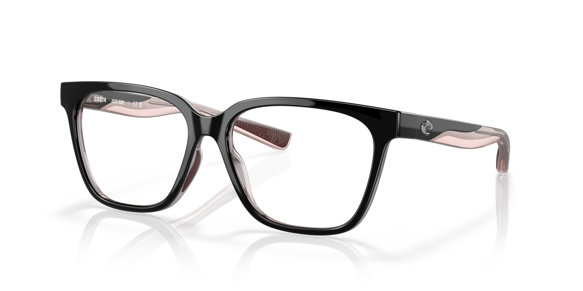 Costa Unisex 6a8016 Black Smoke Blush Crystal Size Standard 183$