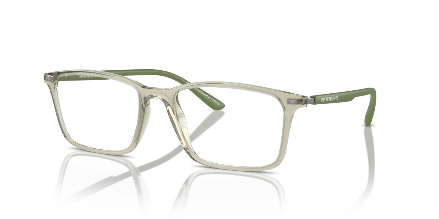 Emporio Armani EA3237 Shiny Transparent Green