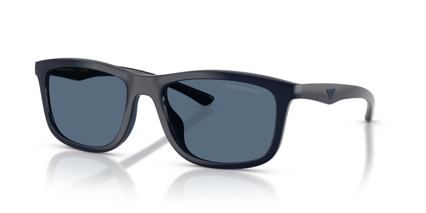 Emporio Armani EA4277U Shiny Blue/Blue Rubber