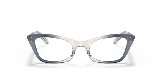 RB5499 Lady Burbank Optics Ray-Ban Transparent Blue