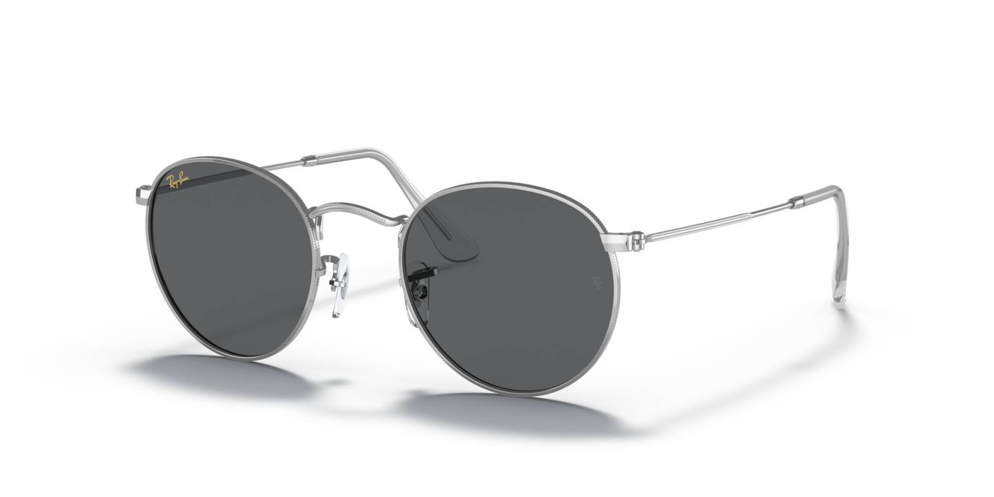 Ray-Ban RB3447 Round Metal Legend Gold Silver