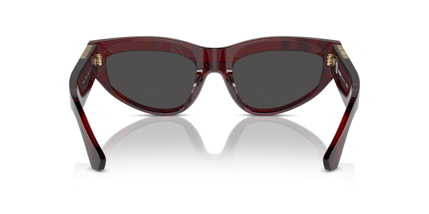 NWT Burberry 0BE4425U-382587 Transparent Grey Cat Eye 55mm Sunglasses Burberry BE4425U Cat Eye Sunglasses main image 3