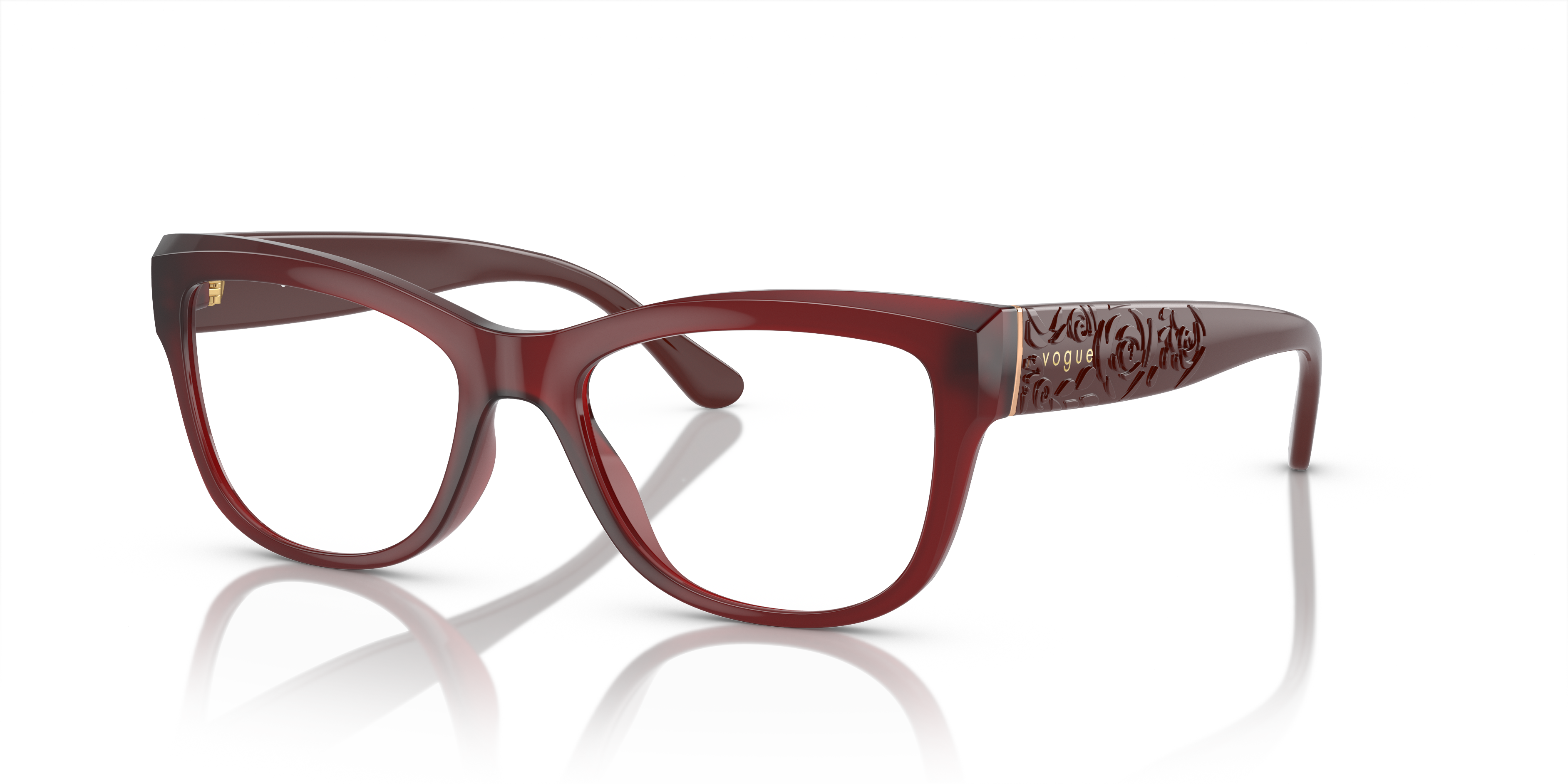 Vogue Eyewear Unisex Vo5528 Rouge Opalescent Size 67$