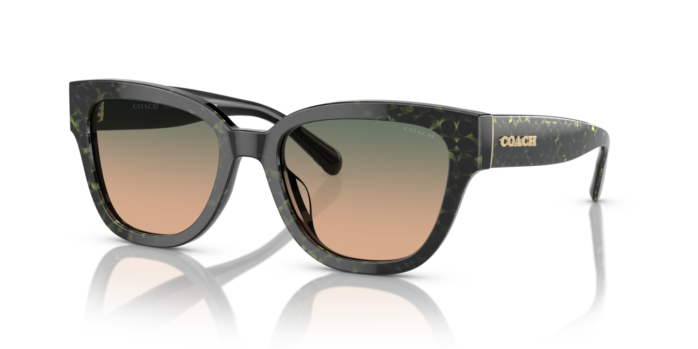 Coach HC8379U CL920 Emerald Pearl Signature C