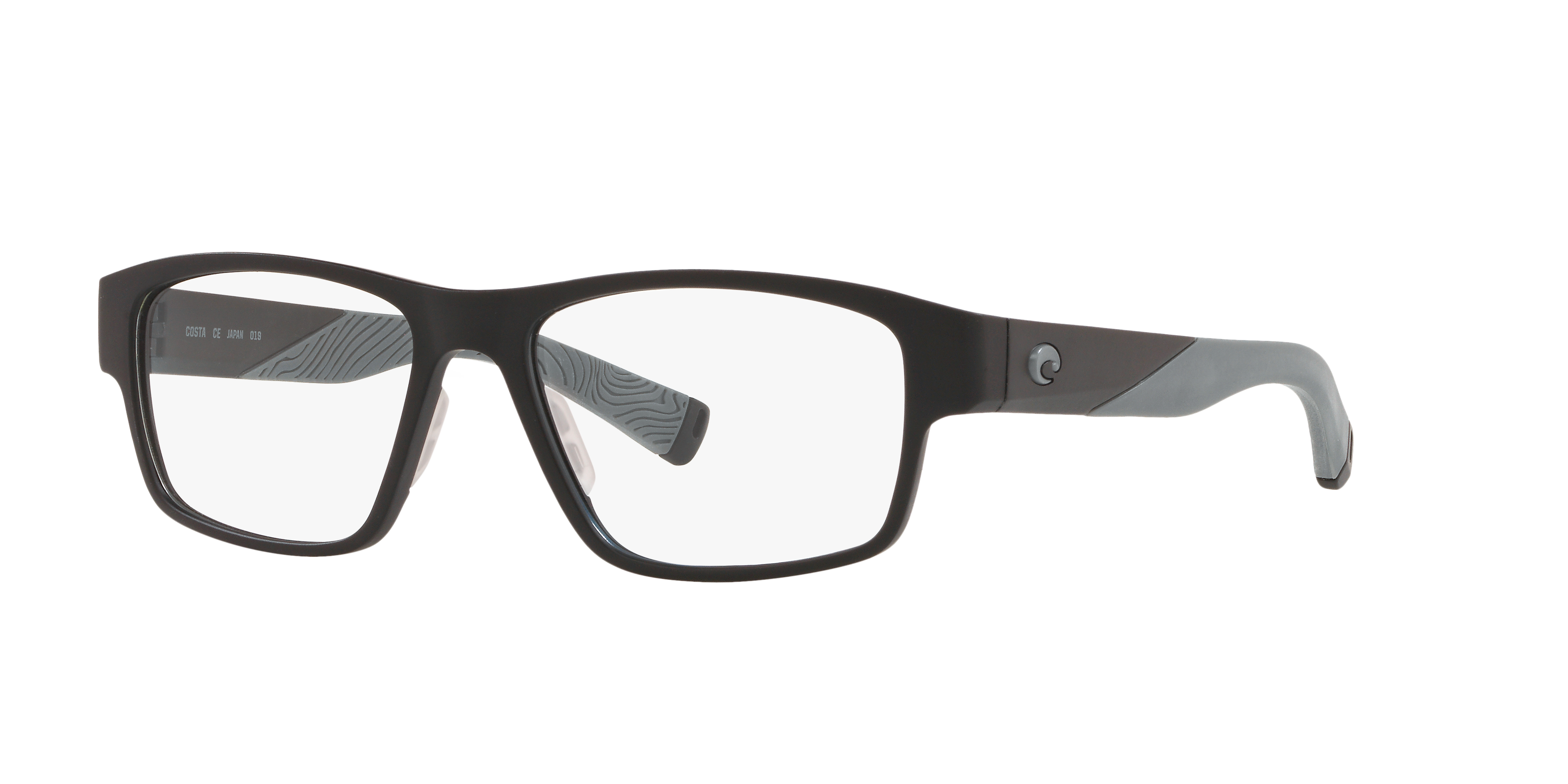 Costa Unisex 6s8010 Matte Black Gray Rubber Size Extra Large 108$