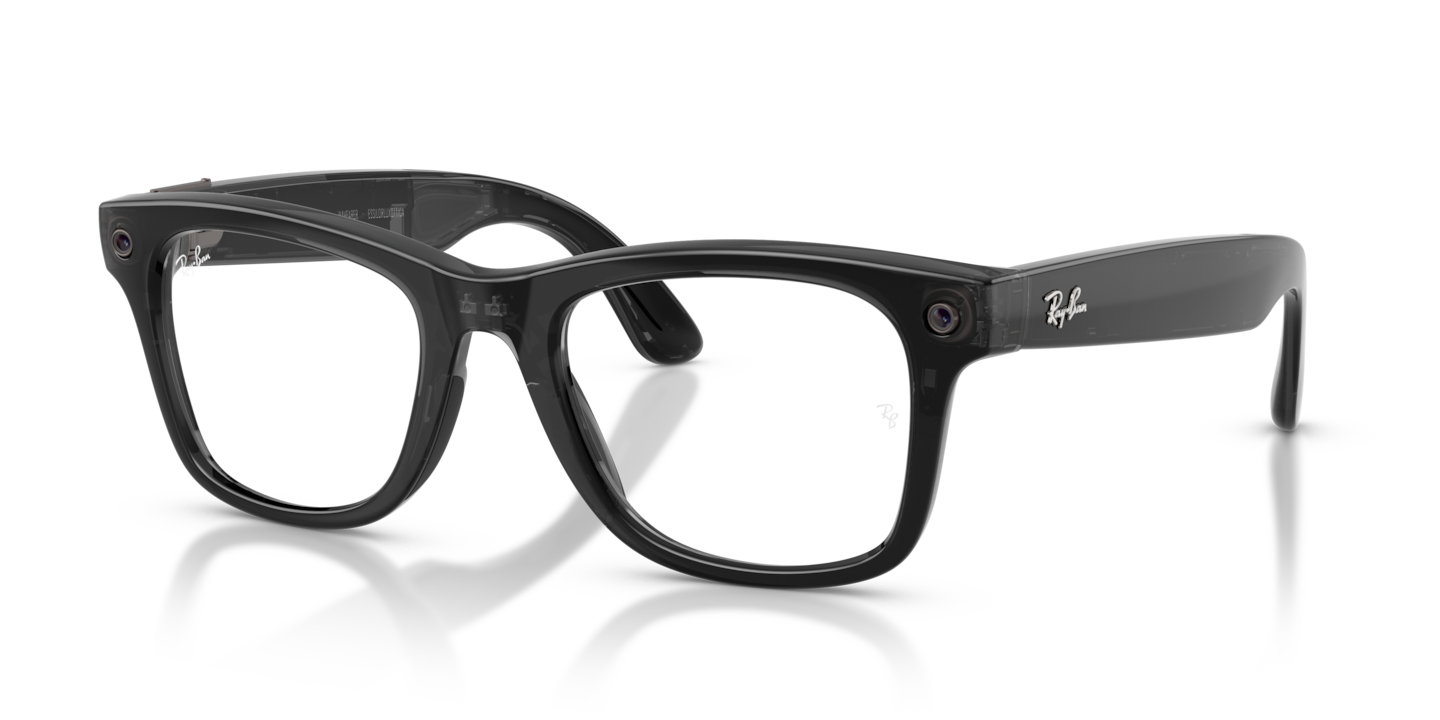 Ray-Ban Ray-Ban Meta (Gen 3) Wayfarer Optics Transparent Black