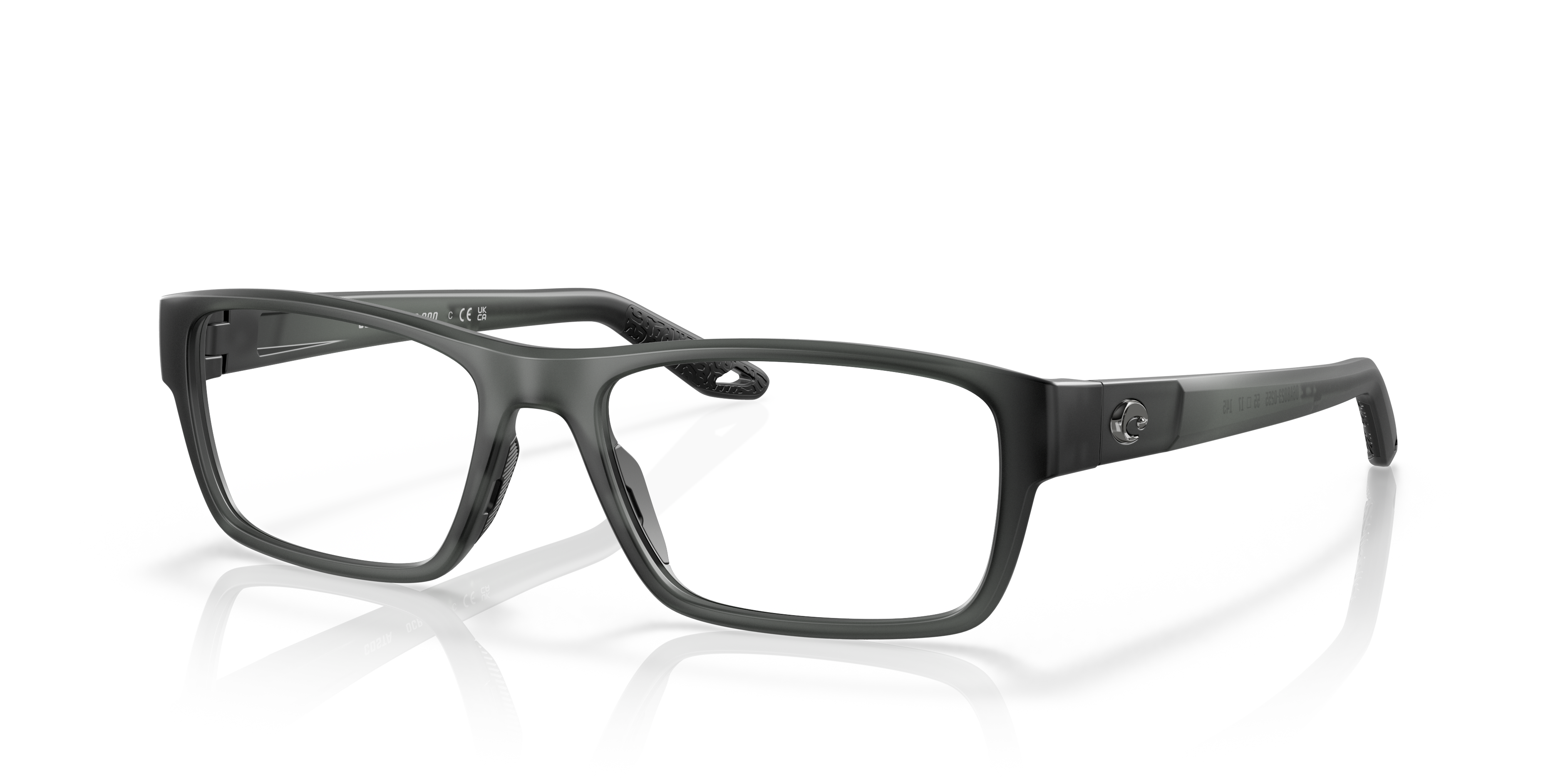 Costa Unisex 6a8023 Matte Smoke Crystal Size Large 141$