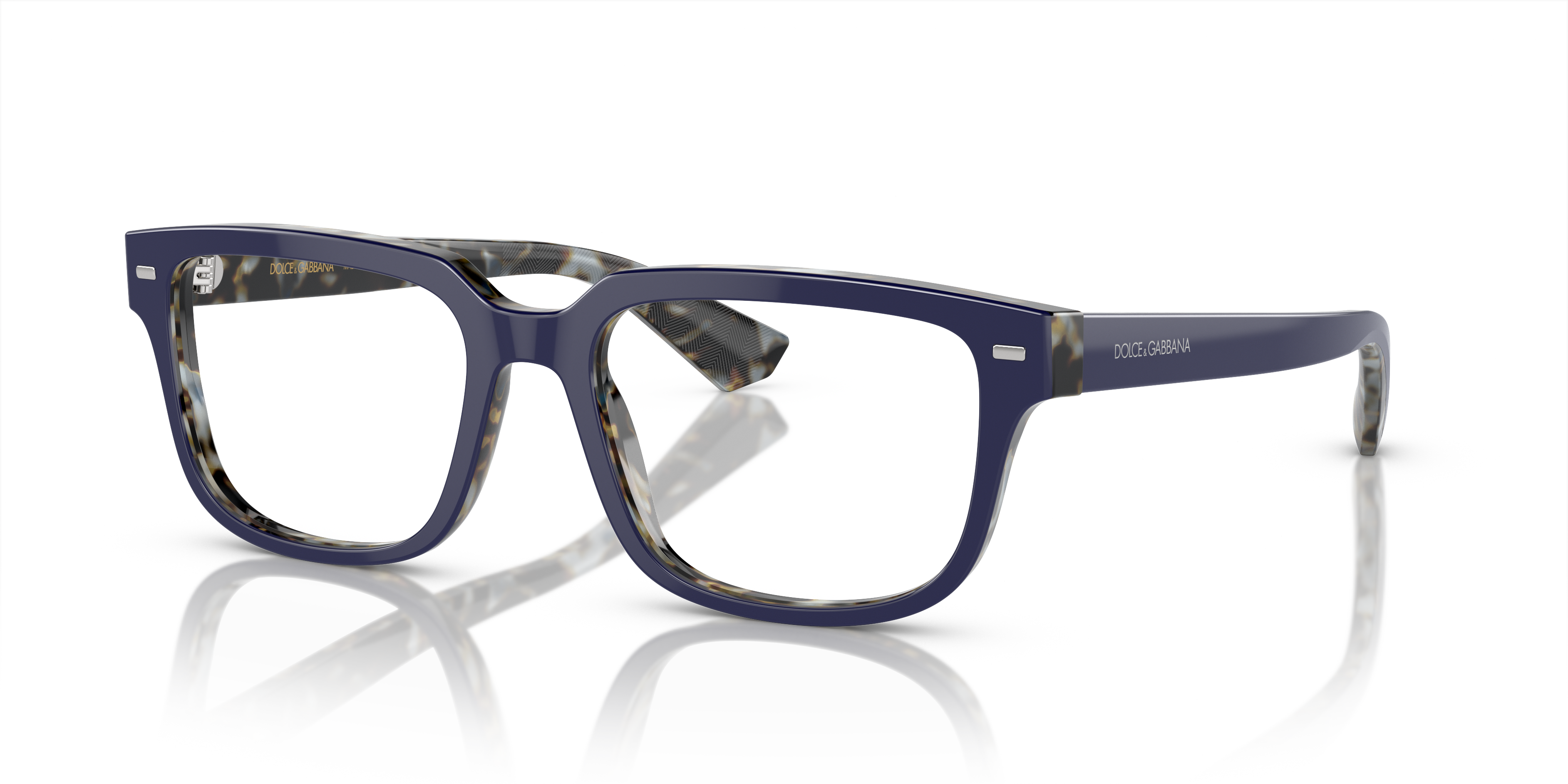 Dolce Gabbana Unisex Dg3380 Blue On Blue Havana Size Standard 275$