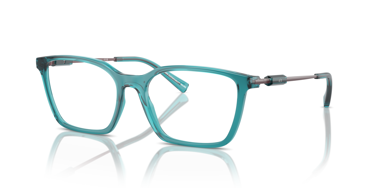 Armani Exchange AX3113 Shiny Transparent Green