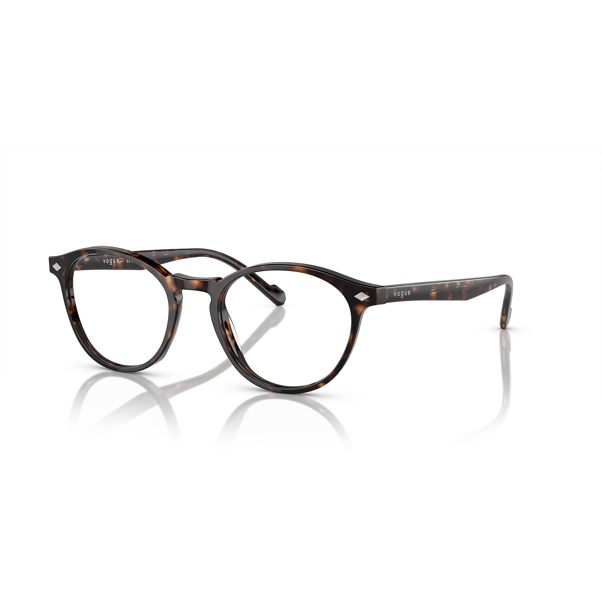 Vogue Eyewear VO5326-W745 Clear Round Acetate Optical Frames 49mm-19 s-l1200.jpg main image 3