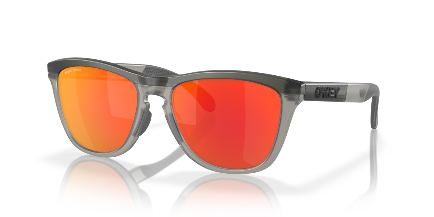 Oakley OO9284 Frogskins™ Range Matte Grey Smoke/Grey Ink