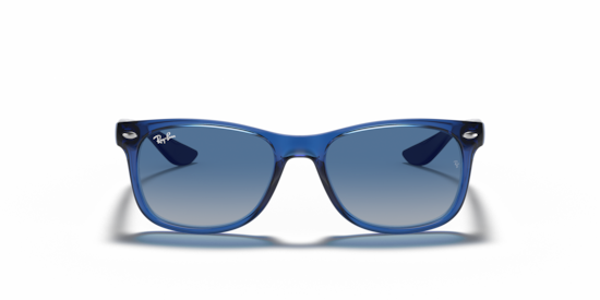 RB9052S New Wayfarer Kids Ray-Ban Transparent Blue