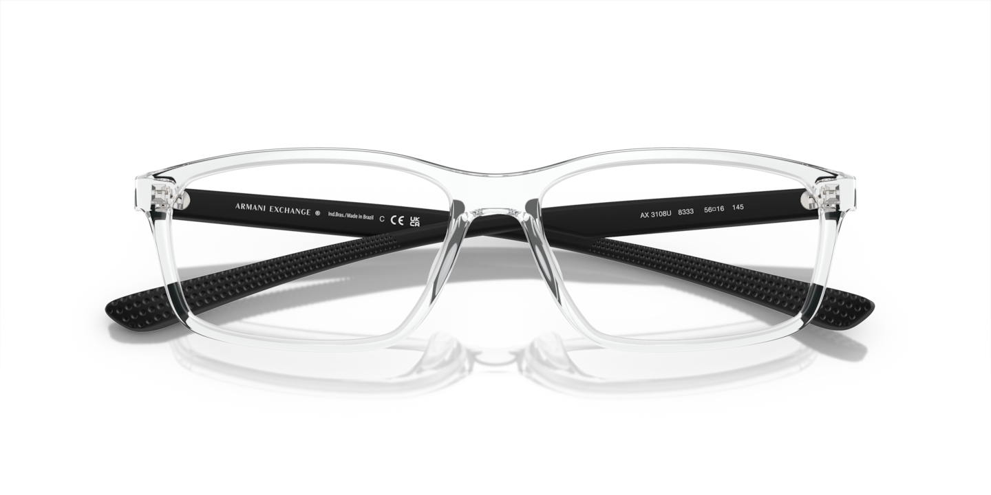 ARMANI EXCHANGE AX3108U 度付きメガネ Eyeglasses Armani Exchange AX3108U | Free Shipping | Glasses.com®