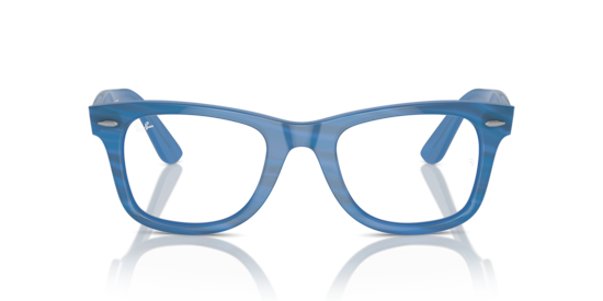 RB4340V Wayfarer Ease Optics Change Ray-Ban Photo Striped Blue