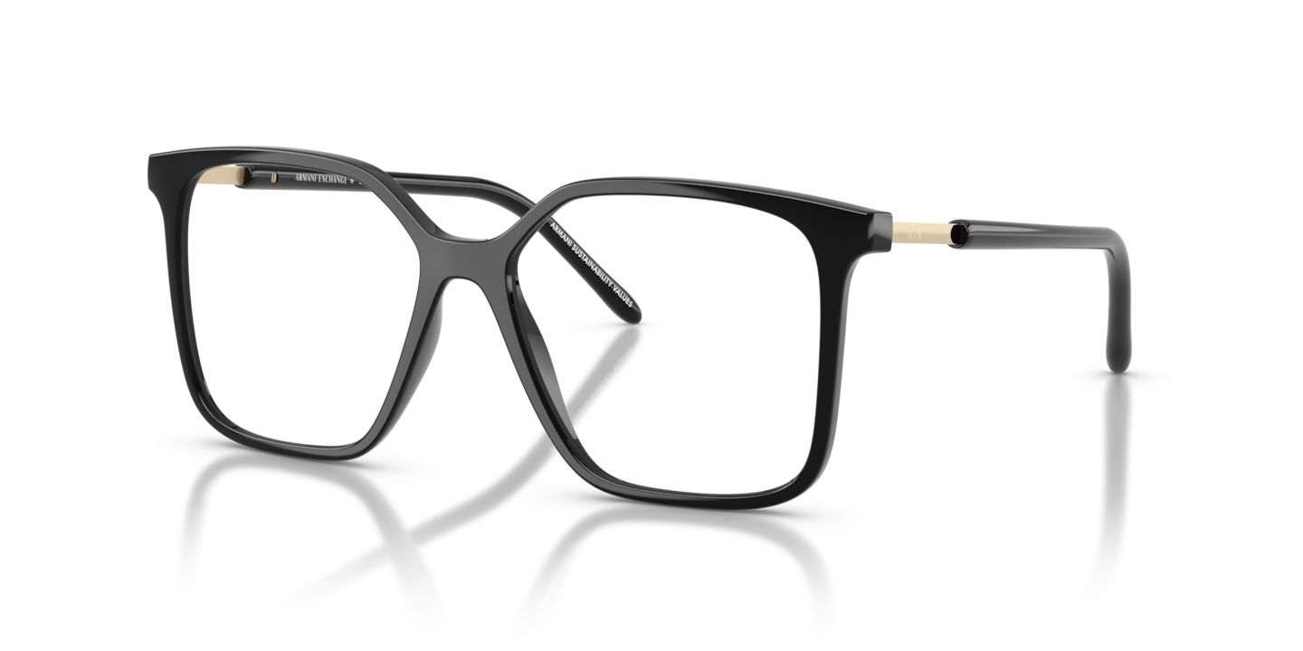 Armani Exchange AX3132 Shiny Black