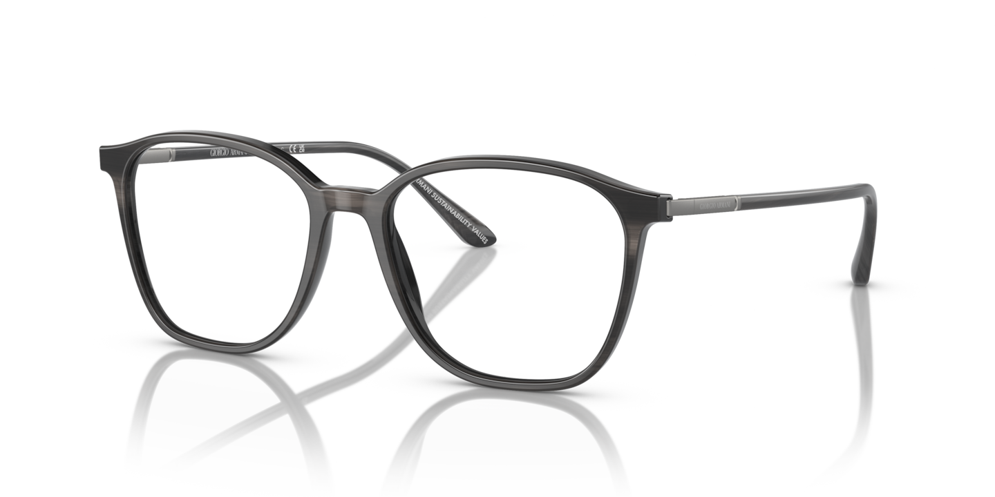 Giorgio Armani AR7236 Striped Grey
