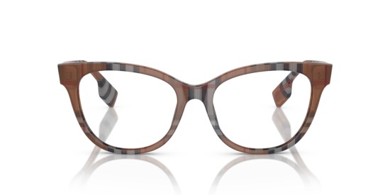 BE2375 Evelyn Burberry Check Brown