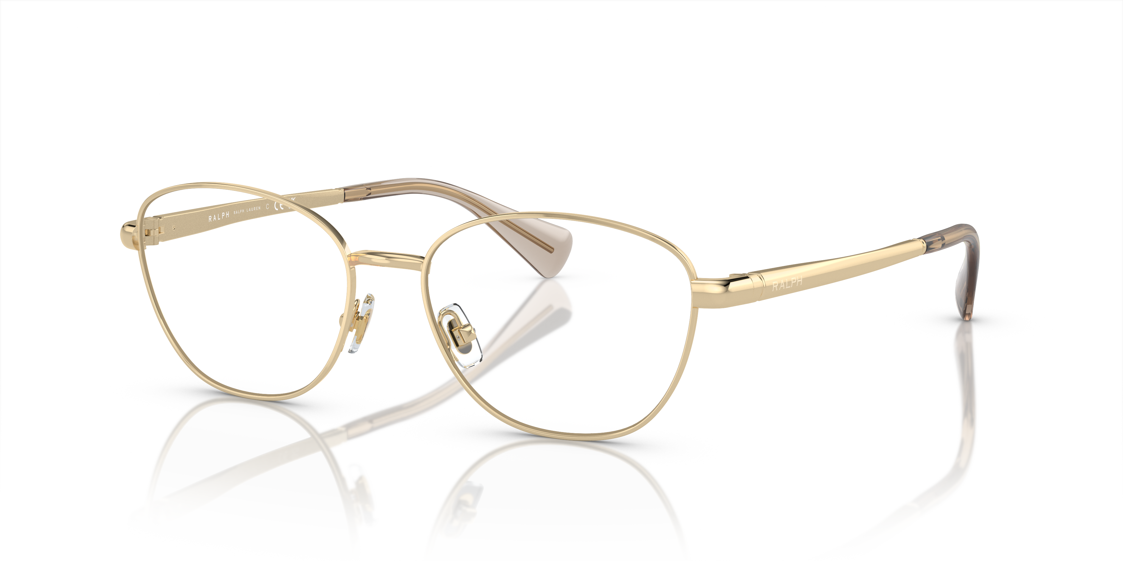 Ralph by Ralph Lauren Unisex Ra6057 Shiny Pale Gold Size 86$