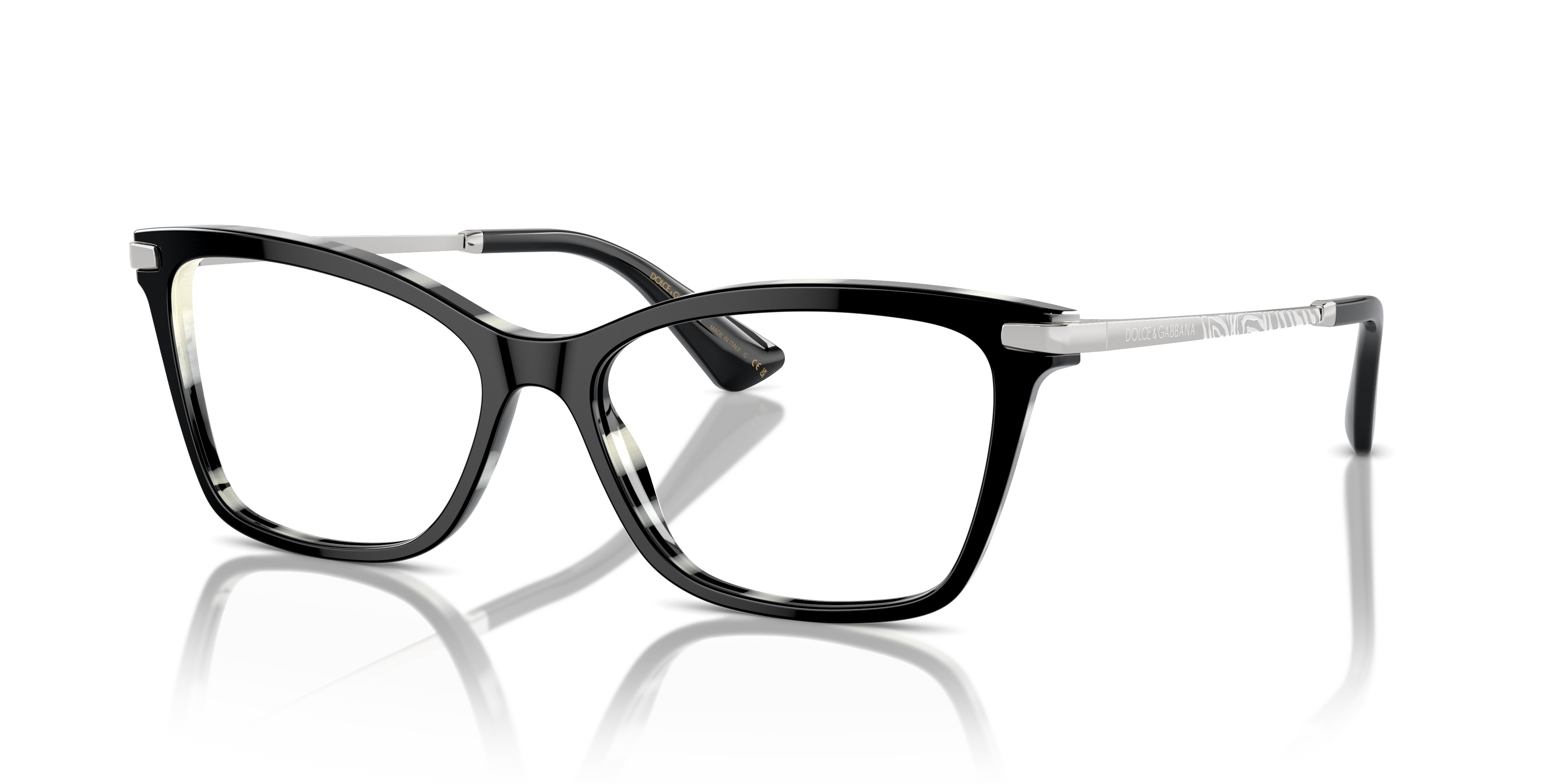 Dolce Gabbana Unisex Dg3393 Noir Sur Zbre Size Extra Large 182$