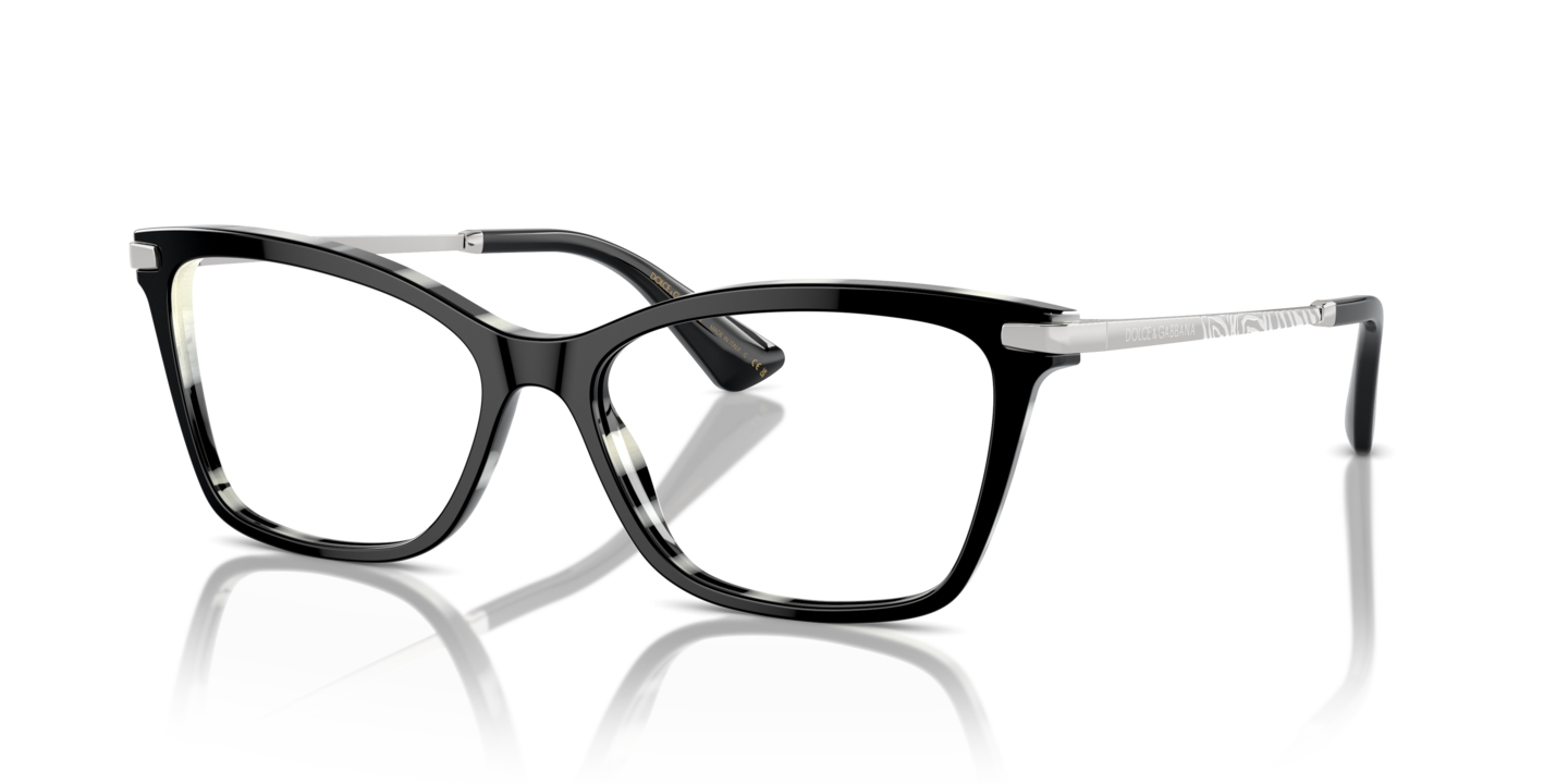 Dolce & Gabbana DG3393 Black On Zebra