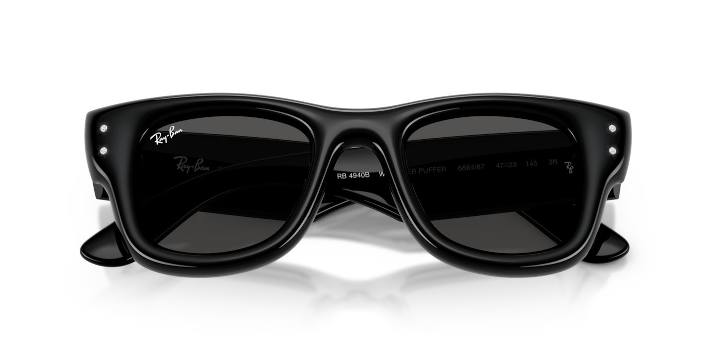 Sunglasses Ray-Ban RB4940B Wayfarer Puffer Crystal Edition | Free