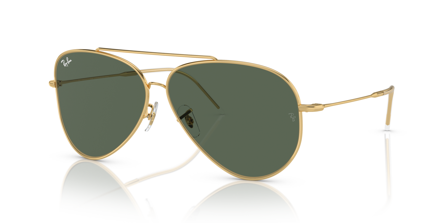 Ray-Ban RBR0101S Aviator Reverse Arista Gold