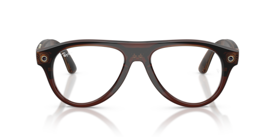 Ray-Ban Meta (Gen 3) Aviator Optics Ray-Ban Transparent Umber