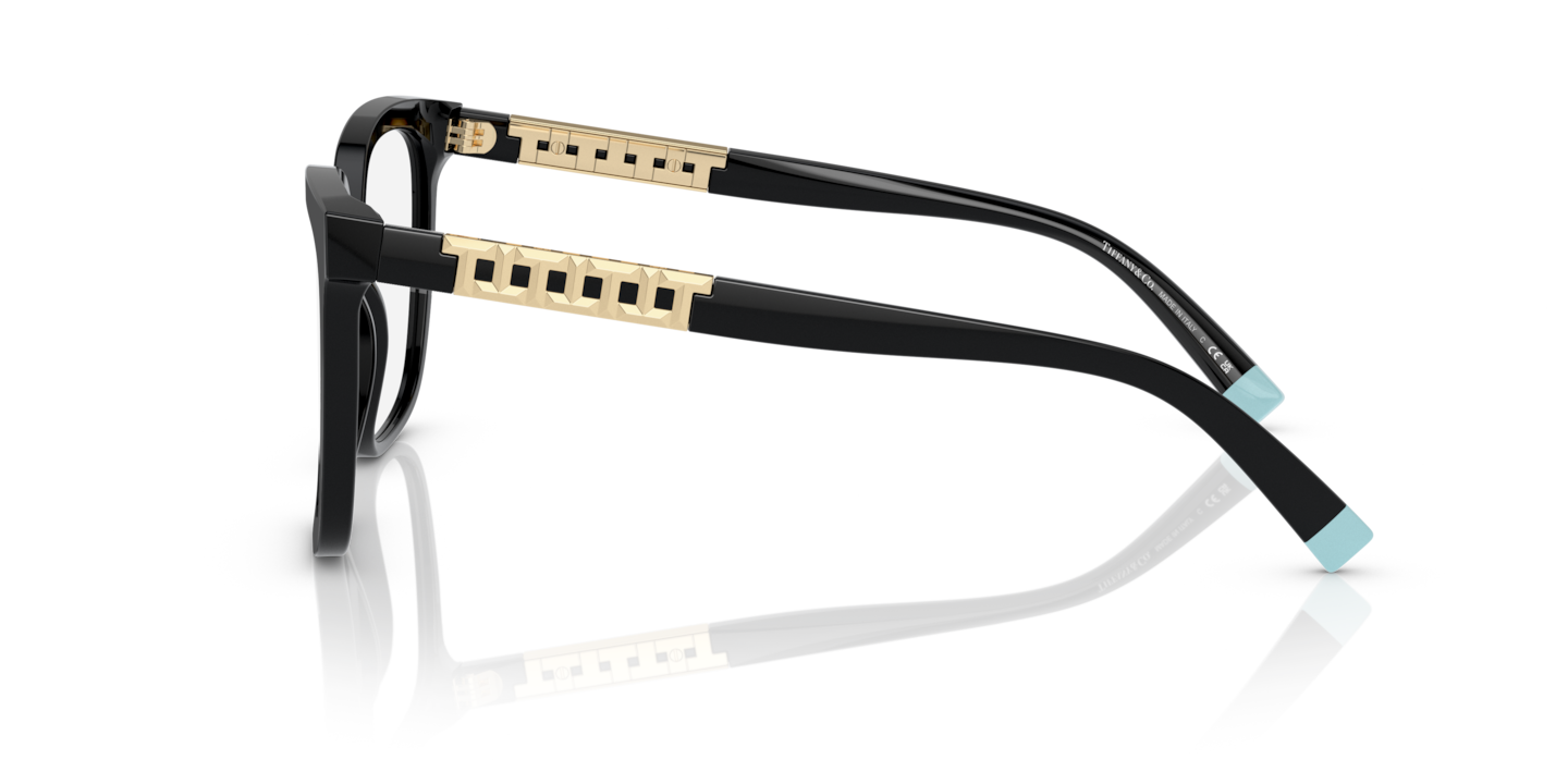 NWT Tiffany & Co TF2227 Gray Square 52mm Eyeglasses Tiffany & Co. TF2227 8015 | David Clulow main image 2