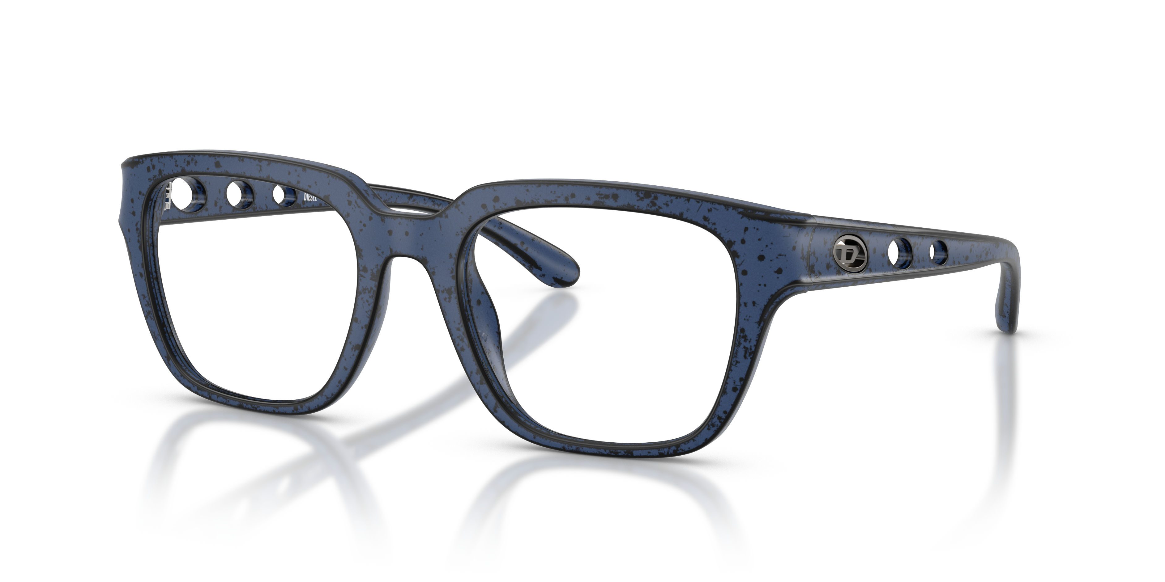 Diesel Unisex Dl6001u Blue Barreling Black Size: