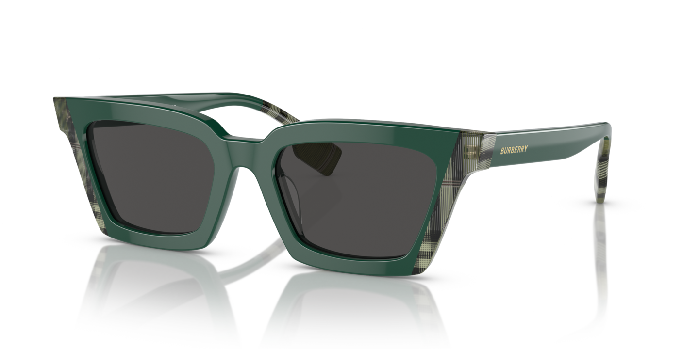Burberry BE4392U Briar Green/Check Green