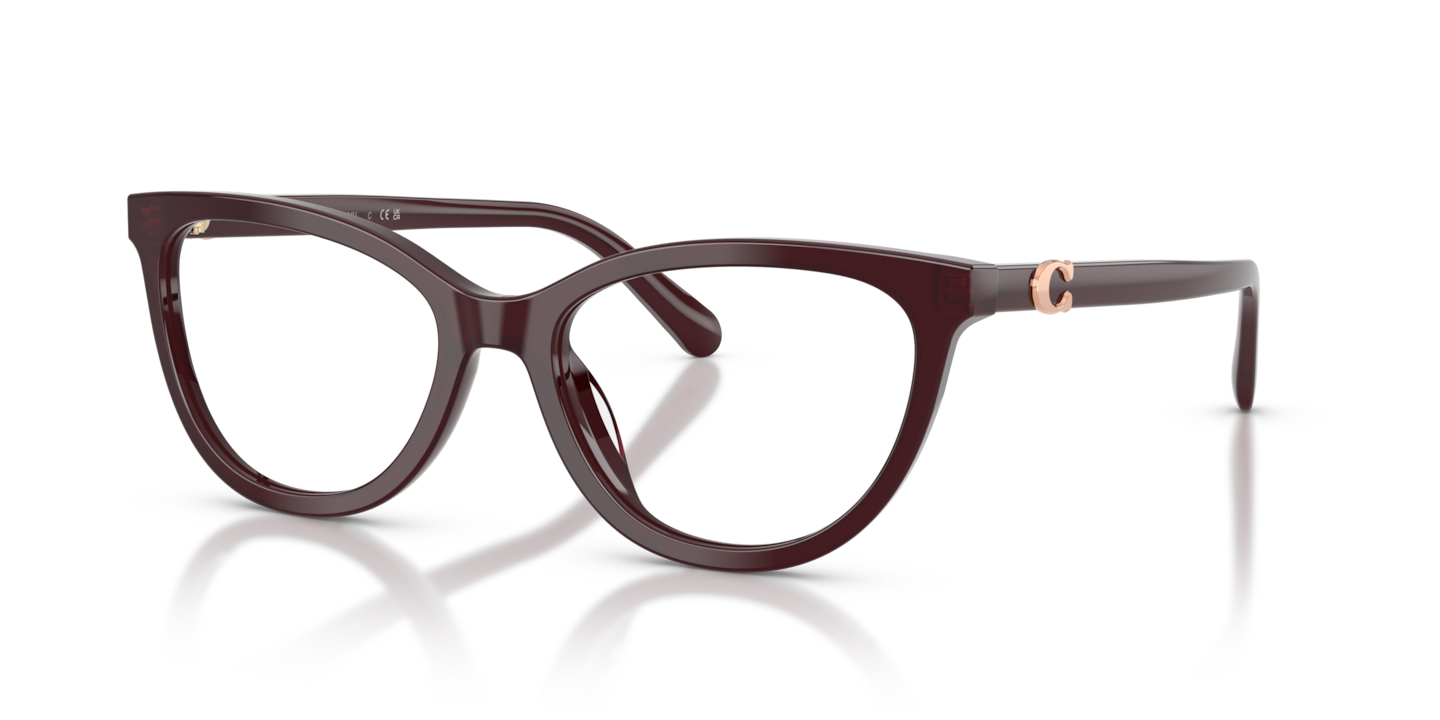Coach HC6304U Transparent Dark Cherry