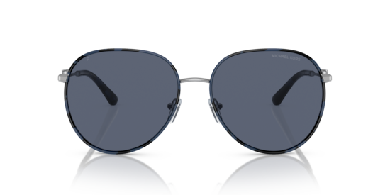 MK1128J Empire Aviator Michael Kors Silver/Blue Tortoise