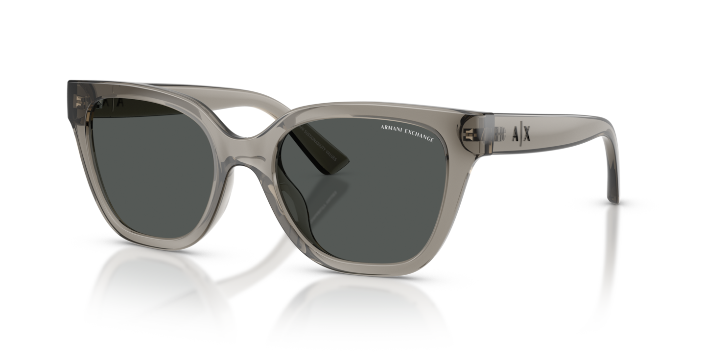 Armani Exchange AX4164SU Shiny Transparent Grey