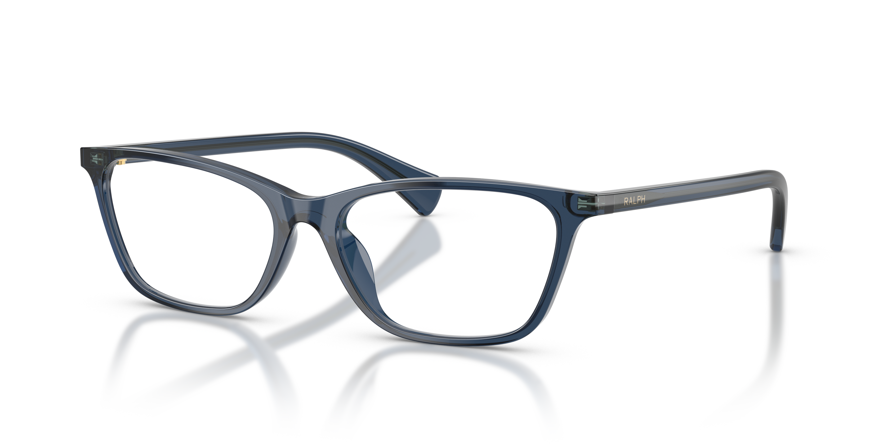 Ralph by Ralph Lauren Unisex Ra7187u Blue Trasparent Size $141