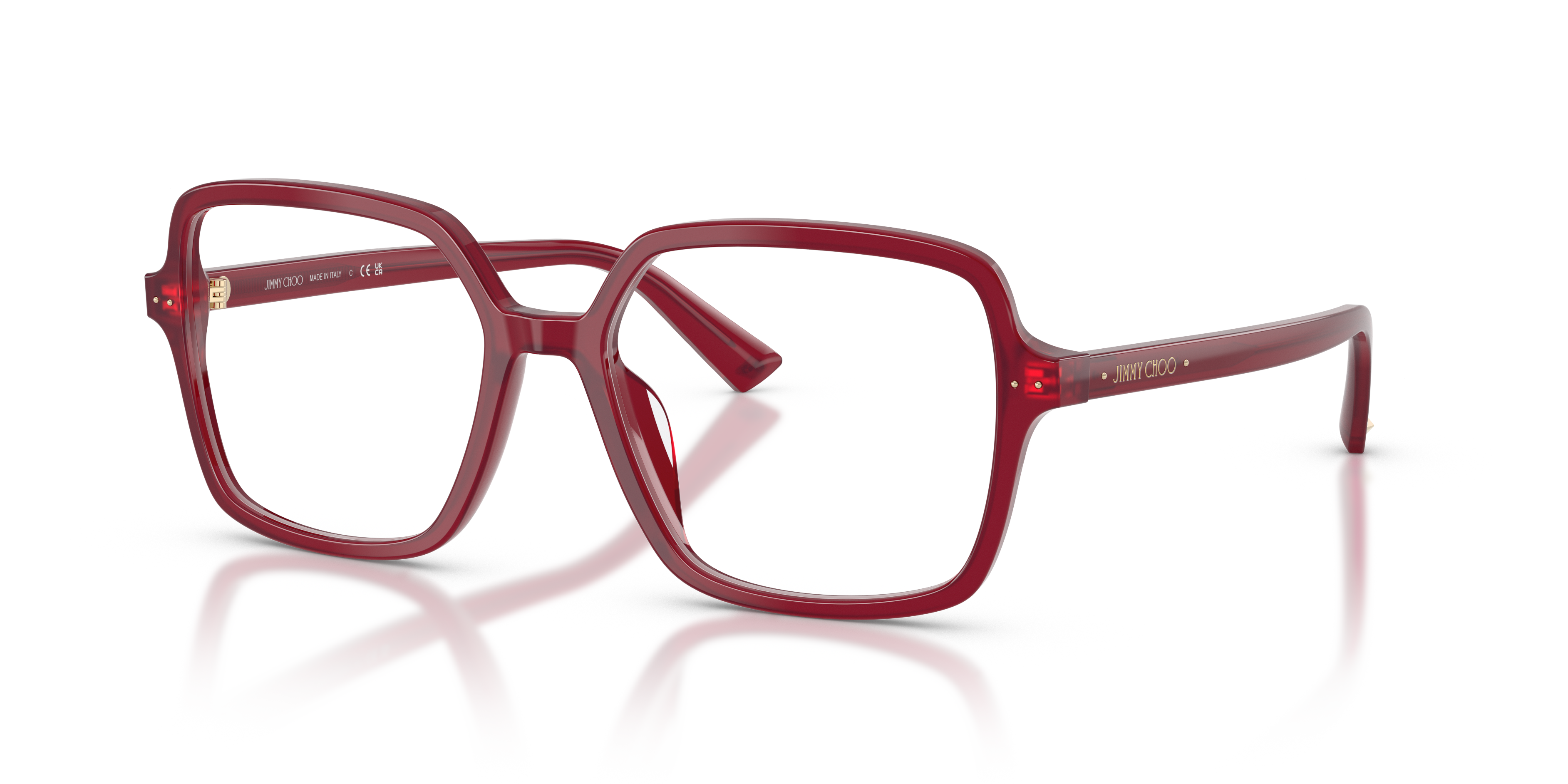 Jimmy Choo Unisex Jc3046u Opaline Cranberry Size 261$