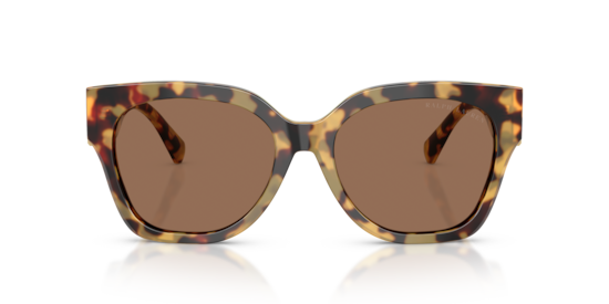 RL8221 The Overszed Ricky Ralph Lauren Spotty Havana