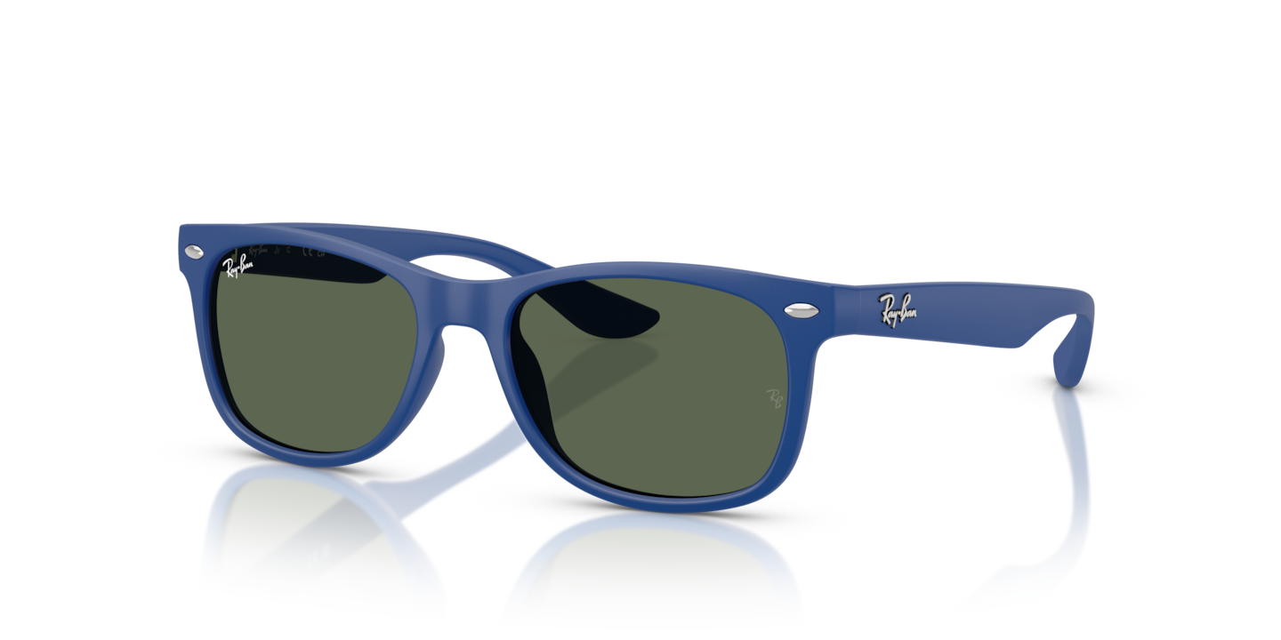 Ray-Ban RB9052S New Wayfarer Kids Rubber Blue