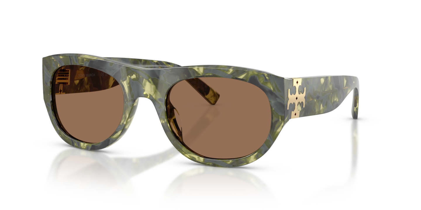 Tory Burch TY7238U Green Marbled