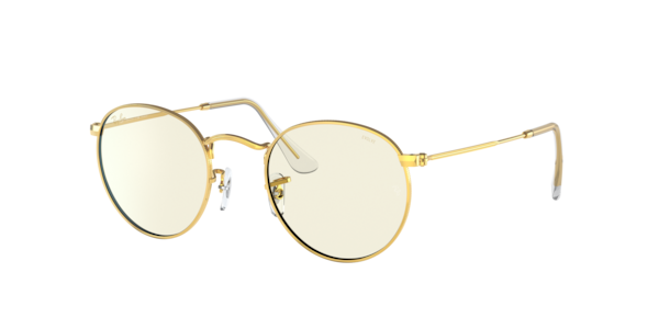 Sunglasses Ray-Ban RB3447 Round Blue-Violet Light Clear Evolve
