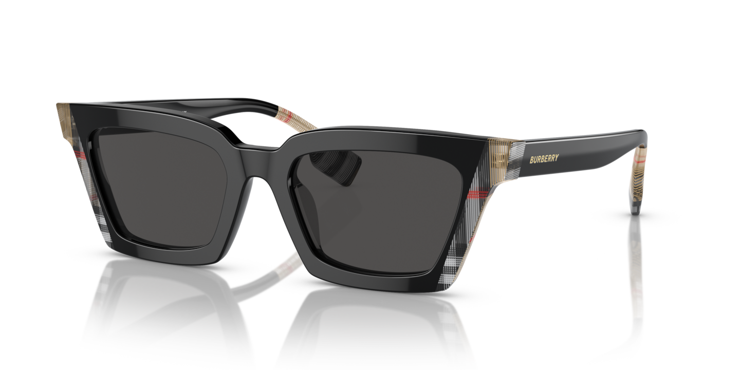 Burberry BE4392U Briar Black/Vintage Check