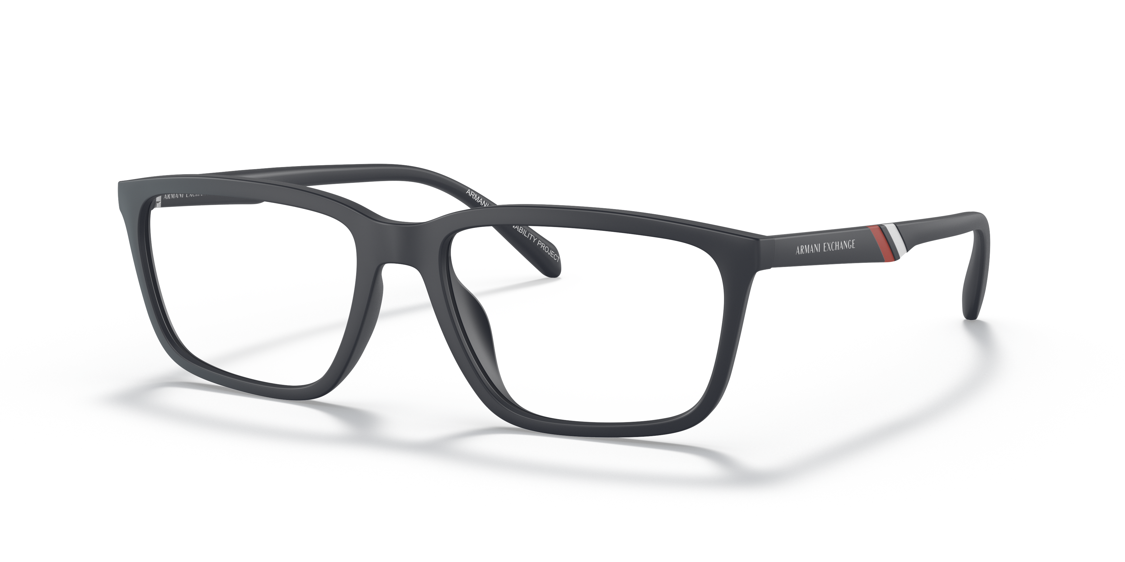 Armani Exchange Unisex Ax3089u Matte Blue Size Standard 66$