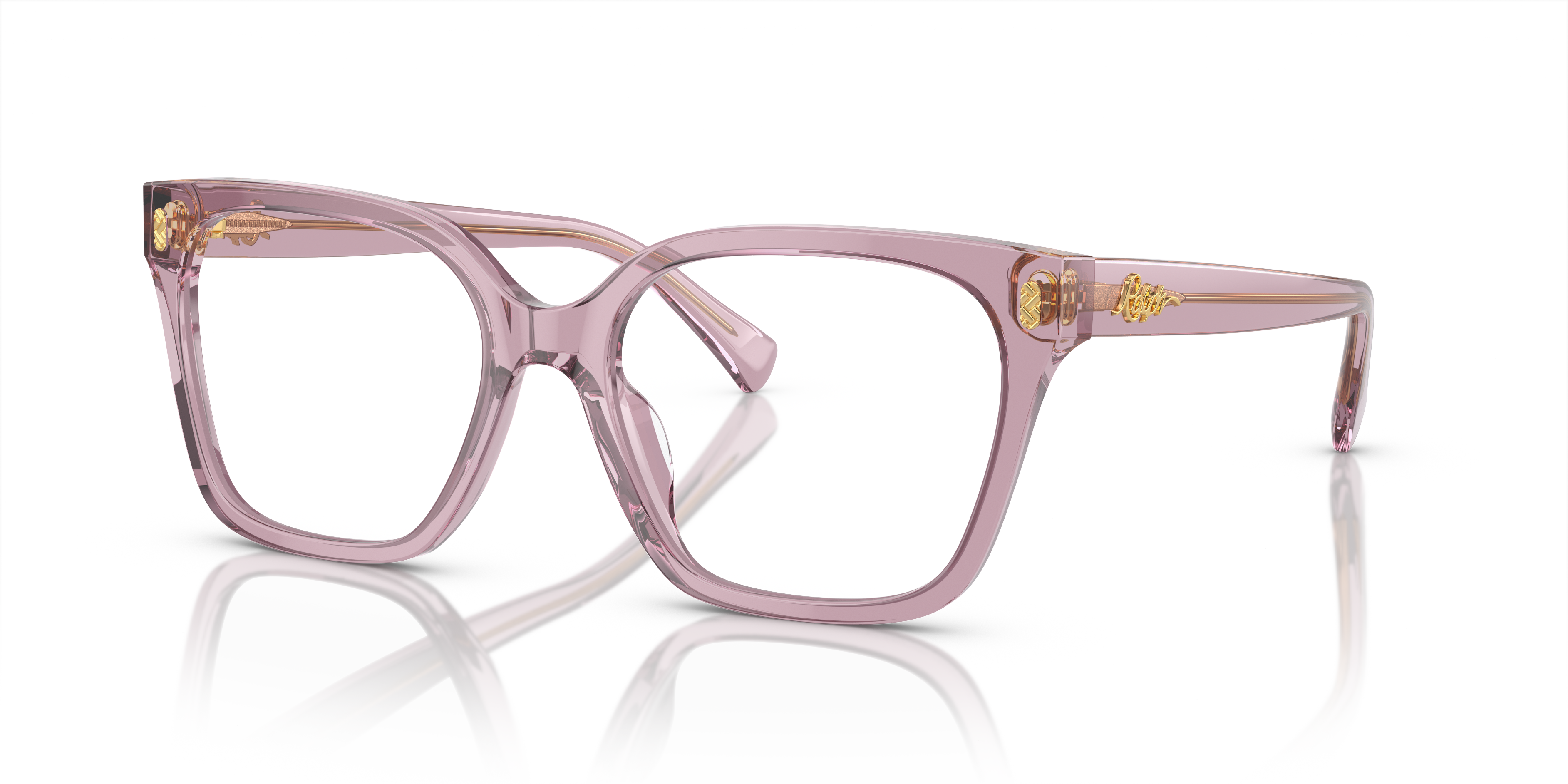 Ralph by Ralph Lauren Unisex Ra7158u Violeta Traslcido Brillante Size Standard 141$