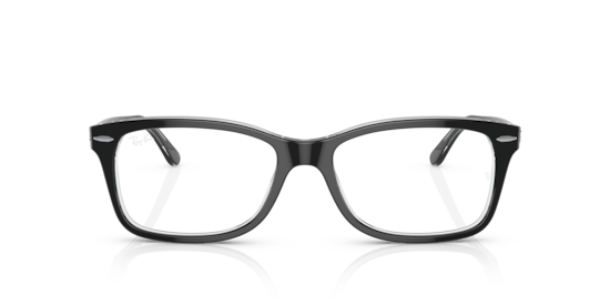 RB5428 Optics Ray-Ban Black On Transparent