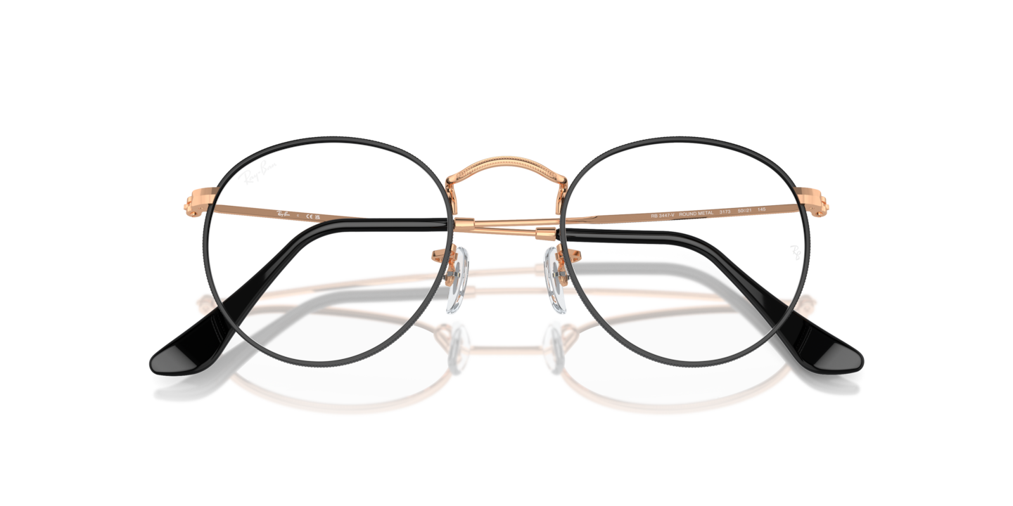 Eyeglasses Ray-Ban RB3447V Round Metal Optics | Free Shipping