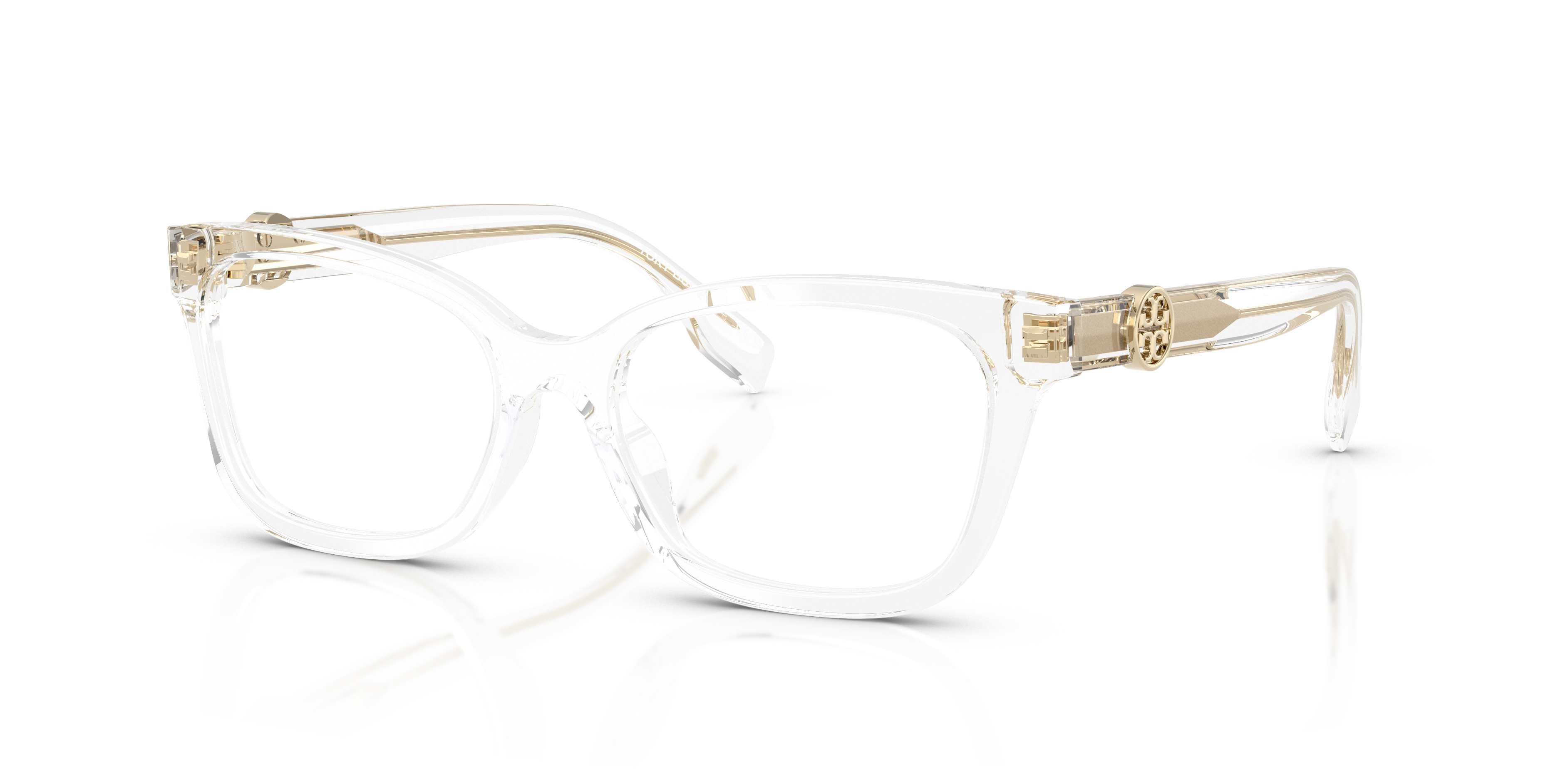 Tory Burch Unisex Ty2159u Transparente Claro Size 216$