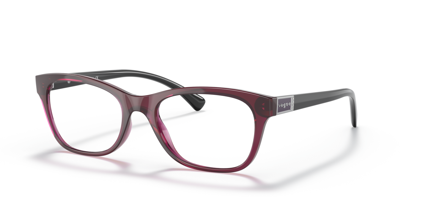 Vogue Eyewear VO5424B Transparent Dark Cherry