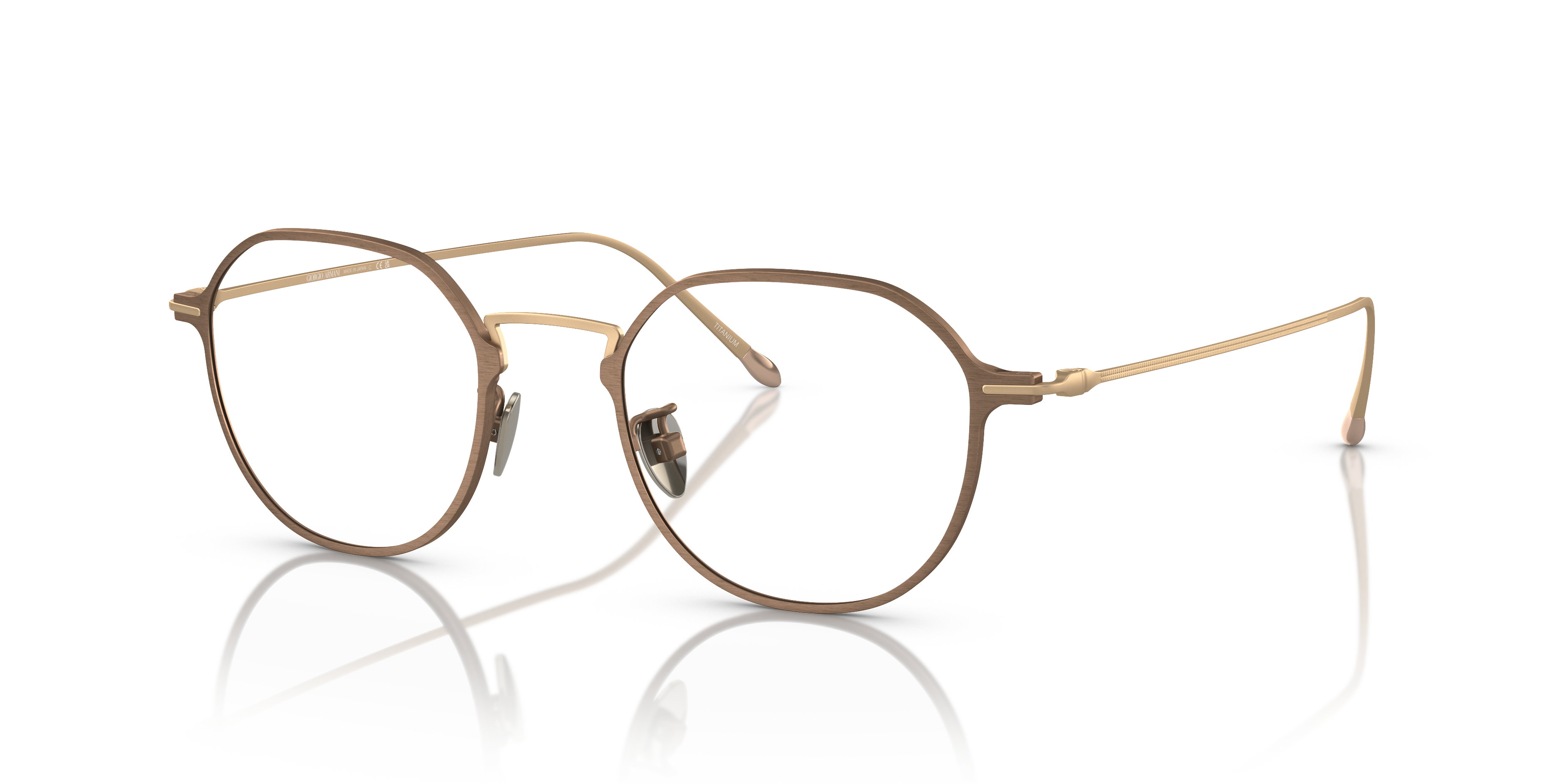 Giorgio Armani Unisex Ar6138tm Matte Brown Size 375$