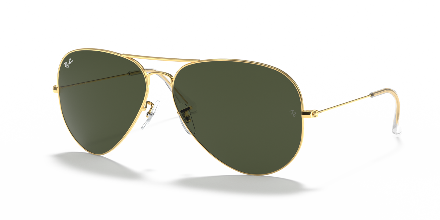 Ray-Ban RB3026 Aviator Large Metal II Arista Gold