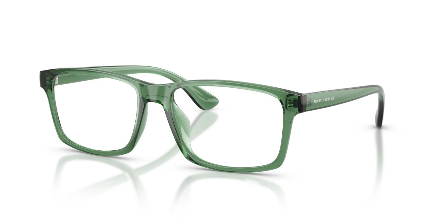 Armani Exchange AX3083U Shiny Transparent Green