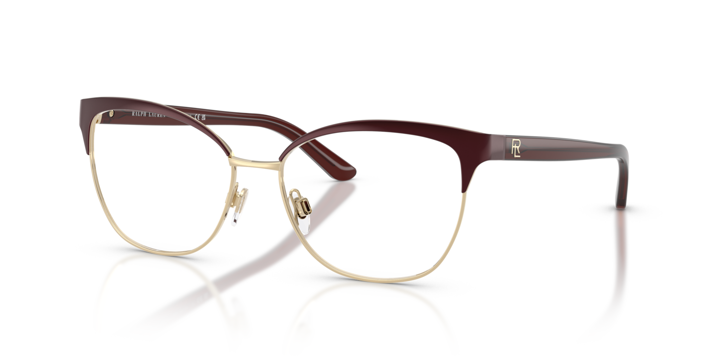 Ralph Lauren RL5099 Shiny Dark Red On Pale Gold